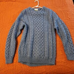 100% Merino wool sweater. Made in Ireland